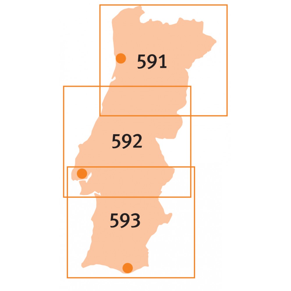 593 Södra Portugal Michelin